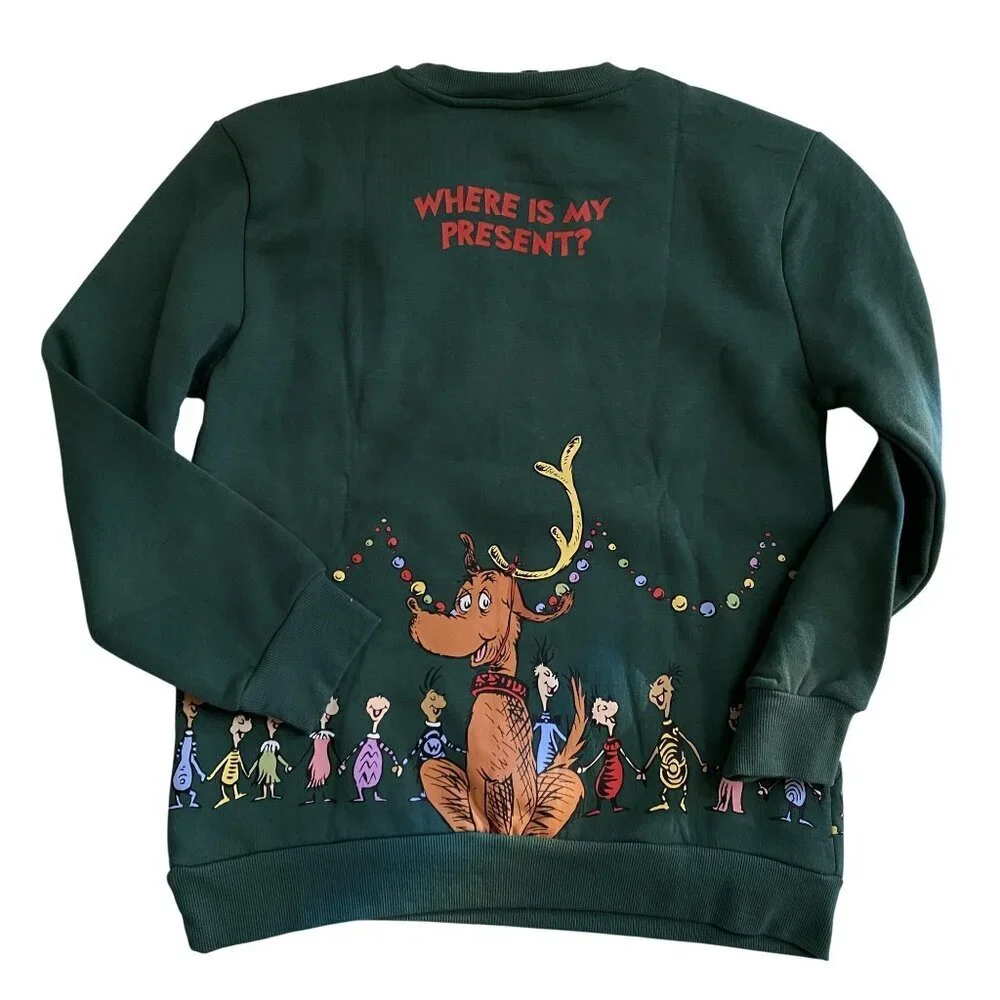 Target Kids' Dr. Seuss The Grinch Evergreen Fleece Graphic Sweatshirt & Pants